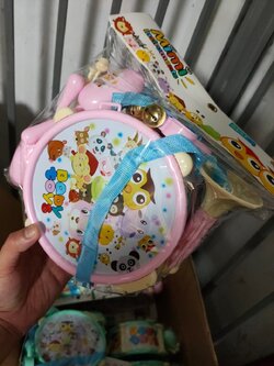 กลองทัมรินทร์ 890-9 คละสี ของเล่นเด็ก