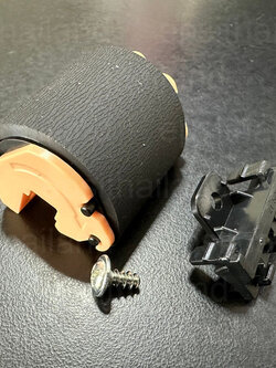 SAMSUNG/FUJI XEROX/DELL JC93-00087A ลูกยางดึงกระดาษถาดล่าง PICKUP ROLLER TRAY 2 FOR SAMSUNG ML-1910/1915/2540/2545/2525/2580/2581/SCX4600/4601/4623/SF-650P/FUJI XEROX PHASER 3140/3160/DELL 1130/1135 500 กรัม