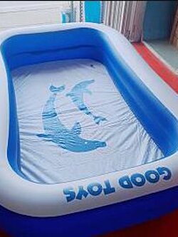 สระเป่าลม 2.62 เมตร รุ่นหนาพิเศษ ของแท้จาก GoodToys รับประกันรั่วซึม คุณภาพดีราคาถูก สระเป่าลม