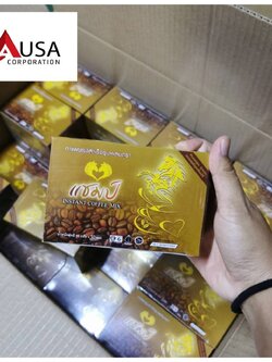 Champ coffee กาแฟแชมป์ Instant Coffee Mix Black Galingale Extract 进口胜利咖啡