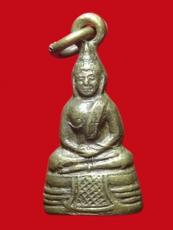 (5) พระกริ่งเล็ก หลวงพ่อโสธร เนื้อทองเหลือง ปี 2512 วัดโสธรวรารามวรวิหาร จ.ฉะเชิงเทรา