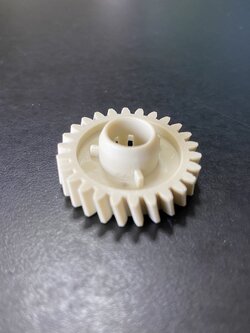 RU7-0139-000 เฟืองลูกยางความร้อน(เฟืองเฉียง)PRESSURE ROLLER GEAR 26T FOR HP P1536/P1560/P1566/P1606/M201/M202/M225/M226 500 กรัม
