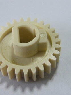 HP-CANON GR2035&RU5-0690-000&RU6-0690-000 PRESSURE ROLLER GEAR 27T FOR HP LASERJET P2035/P2050/P2055/400 M400/M401/M425 500 กรัม