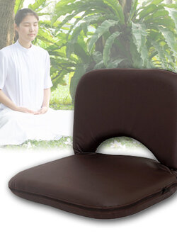 เบาะนั่งสมาธิ เบาะรองนั่งสมาธิ เบาะรองนั่ง ปรับได้ 6ระดับ เก้าอี้สวดมนต์ เบาะรองนั่งมีพนักพิง เก้าอี้นั่งสมาธิ เบาะนั่งสวดมน เบาะรองนั่งพื้น HC-003
