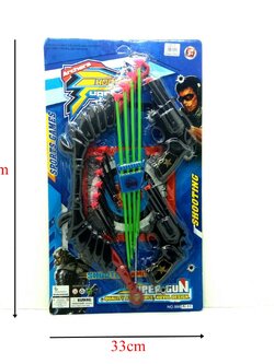 ปืนคู่ธนูแผง ธนูมีลูกดอก ปืนยิงธนู ธนูยิงเป้า