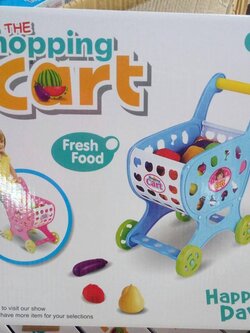 รถเข็นซุปเปอร์2สีกล่อง