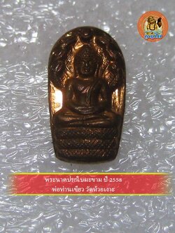 (8) พระนาคปรกใบมะขาม ปี 2558 พ่อท่านเขียว วัดห้วยเงาะ