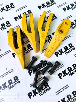 ชุดฟันขุดPC20พร้อมสกรู น็อต