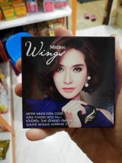 Mistine Wings Extra Cover Super Powder SPF25 PA++ 定妆遮瑕美白保湿控油干粉