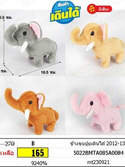 ช้างขนปุยเดินได้ 2012-13