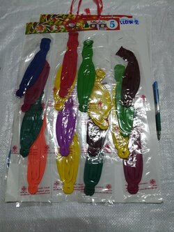 ลูกโป่งแตงโม แถม 2 ลูก แผง