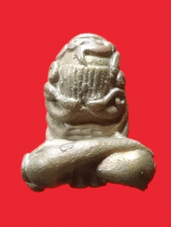 (8) พระปิดตามหาอุตยันต์ยุ่ง หลวงพ่อเกตุ วัดเกาะหลัก ปี 2534 (พิมพ์เศัยรโต) เนื้อสำริด