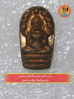 (5) พระนาคปรกใบมะขาม ปี 2558 พ่อท่านเขียว วัดห้วยเงาะ