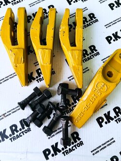 ชุดฟันขุดPC40พร้อมสกรู-น๊อต