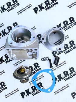 ชุดเสื้อวาล์วน้ำพร้อมฝา SK200-3 รุ่นคอตรง