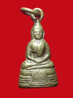 (2) พระกริ่งเล็ก หลวงพ่อโสธร เนื้อทองเหลือง ปี 2512 วัดโสธรวรารามวรวิหาร จ.ฉะเชิงเทรา