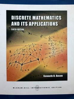 Discrete Mathematics and it’s Applications : Kennette H. Rosen
