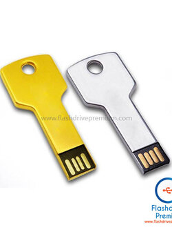แฟลชไดร์ฟกุญแจและซองหนัง (Key Ring Leather Flash Drive)