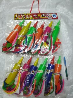 ลูกโป่งไส้ไก่ +โป่งน้ำ+ หัวใจ + กระบอกสูบ