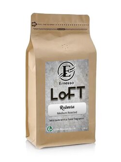 เมล็ดกาแฟคั่ว Ernesso Loft 250 g.