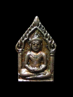 (10) พระขุนแผนยอดขุนพลจิ๋ว ลพ.สาคร เนื้อสัตตตะโลหะ ปี ๓๓ คลุกสีผึ้งหลวงปู่แก้ว