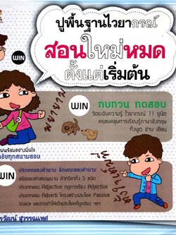 ปูพื้นฐานไวยากรณ์ สอนใหม่หมดตั้งแต่เริ่มต้น : ภัทรวัฒน์ สุวรรณเทศ