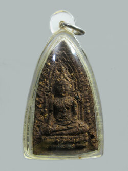 (04) พระขุนแผนว่านมหาเสน่ห์ ลพ.แย้ม วัดสามง่าม รุ่นแรก ปี2542 เลี่ยมพลาสติกกั้นน้ำ ไม่มีกล่อง