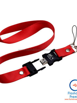 แฟลชไดร์ฟ สายคล้องคอ ( Lanyard Flash Drive Premium)