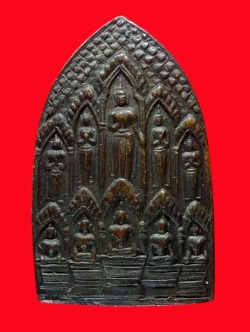 (6) พระเจ้า "สิบทัศน์ " หลวงพ่อเงิน วัดดอนยายหอม สร้างปี 2512 พิมพ์เล็ก บล็อคสายฝน นิยมครับ