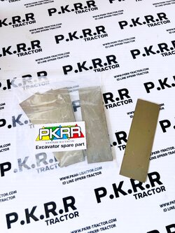 แผ่นชิมรองรางใบมีดรถเกรด ตัวสั้น