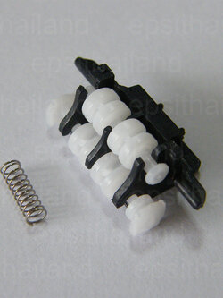 HP/CANON PU-HPM132 ลูกกลิ้งดึงกระดาษขาออก DELIVERY ROLLER FOR HP M101-M106/M112/M203-M206/M130-M134/M227-M230/CANON MF112/MF160/MF264-269/MF912/913/LBP113/161/162 400 กรัม