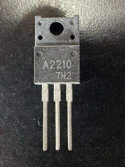 ทรานซิสเตอร์ เบอร์A2210 สำหรับปริ้นเตอร์ EPSON L1300 อะไหล่ในเมนบอร์ด อาการเปิดเครื่องไม่ติด หัวพิมพิมพ์ซ็อต 300 กรัม