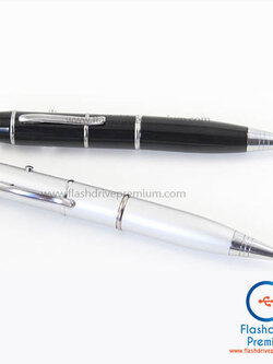 แฟลชไดร์ฟปากกา 3in1 (Pen Flash Drive & Laser Pointer)