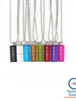 แฟลชไดร์ฟมินิ พร้อมสร้อย (Mini Metal USB Flash Drive)