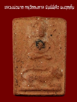 หลวงพ่อผาดขี่เสือ กรุวัดดงตาล สวยผงอุดเต็มครับ