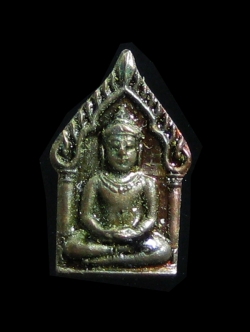 (15) พระขุนแผนยอดขุนพลจิ๋ว ลพ.สาคร เนื้อสัตตตะโลหะ ปี ๓๓ คลุกสีผึ้งหลวงปู่แก้ว