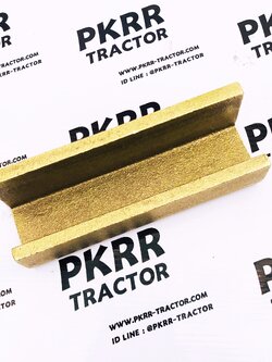 รางใบมีดทองเหลือง ตัวยาว