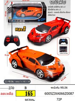 รถสปอร์ต รถบังคับ ของเล่นเด็ก 95136