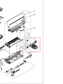 Brother LS6544001 MAINTENANCE UNIT ASSY (SP) FOR BROTHER DCP165C/J125/135W/220/265W/410/415W/515W/่J140W 1,700 กรัม