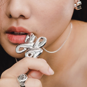 PENDANT 925 Sterling silver Formed