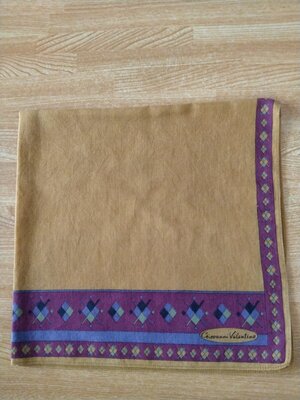 ผ้าเช็ดหน้า Giovanni Valentinoมือ2