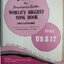 หนังสือเพลง Let It Be Me New Encyclopedia Edition With Cash Box Chart Record [World's Biggest Song Book Lyrics - References More Than 2000 Pop Songs Since 1950