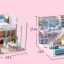 โมเดลจำลองบ้านจิ๋วแสนหวานธีมชมพูชุด Meeting your sweetเหมาะสำหรับนักDIYและผู้ที่มองหางานอดิเรกโดยเฉพาะ
