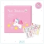 nail stickerสติ๊กเกอร์ติดเล็บสำหรับเด็กมาพร้อมtattoo มีหลากหลายแบบในกล่องเดียว