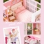 โมเดลจำลองบ้านจิ๋ว Dream angel Love the pink live houseสำหรับนักสะสมโมเดลและบ้านตุ๊กตาจิ๋ว