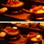โมเดลร้านอาหารจำลองจิ๋วสไตล์แจแปนนิสร้านเนื้อแกะจิ๋วสำหรับประดิษฐ์เหมาะกับงานอดิเรก
