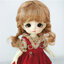 Juyousu BJD เซรามิก ob11 ตุ๊กตาวิกผมเลียนแบบผ้าขนแกะผมสั้นเฉียงถักเปียขนาดเล็กตุ๊กตาผมปลอม