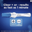 ชุดตรวจตั้งครรภ์ Clearblue Pregnancy Test Rapid Detection รู้ผลใน 1 นาที แบ่งขาย