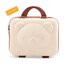 กระเป๋าสีครีมรูปหมีริลัคคุมะ Rilakkuma bear bagอเนกประสงค์ เหมาะสำหรับเก็บของ,เครื่องเขียน,เครื่องสำอาง