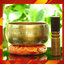 Tibetan Singing Bowl ขันทิเบต(ทองเหลือง) งานทำมือโดยช่างฝีมือชาวเนปาล (12.5 cm.)
